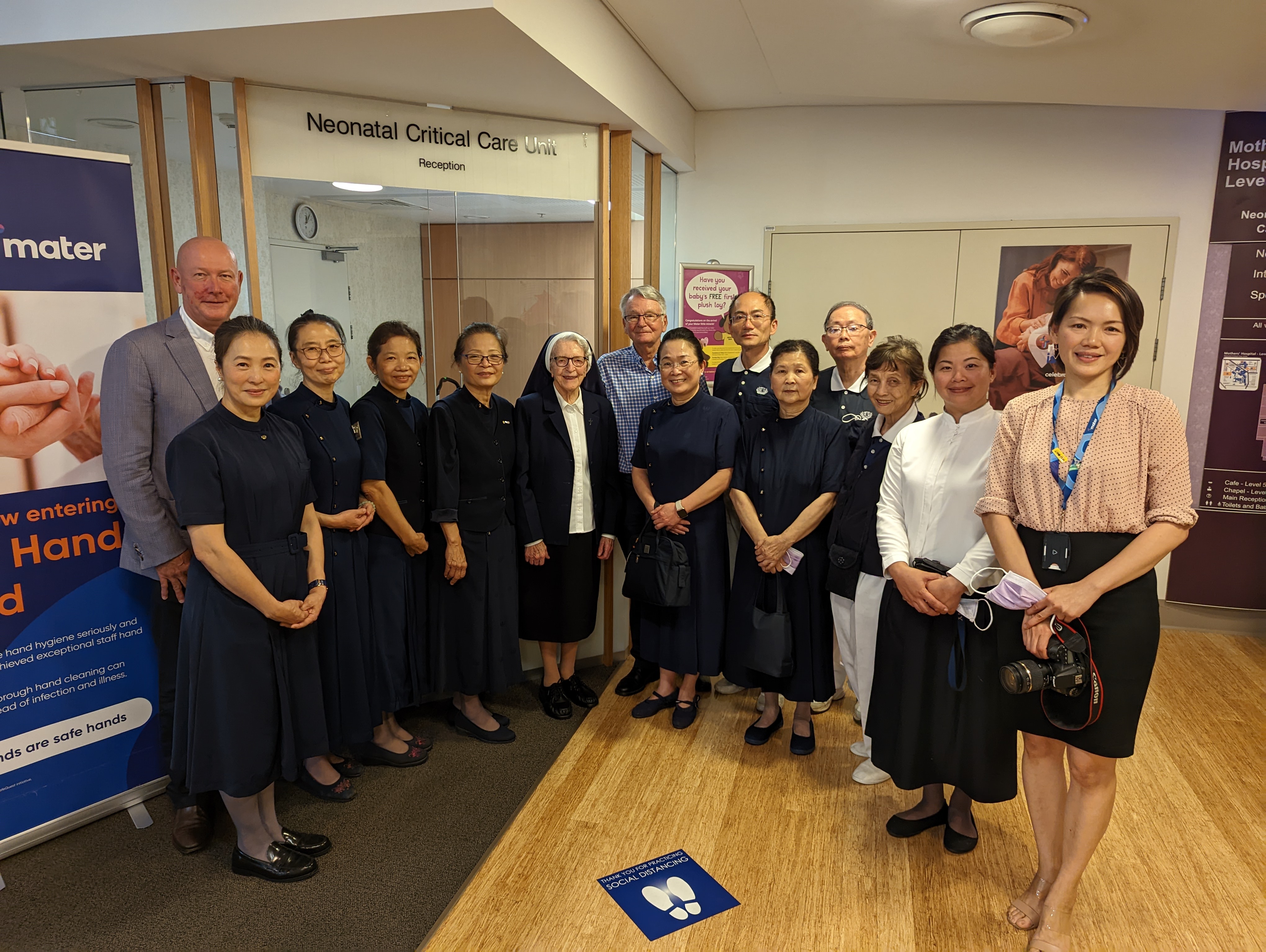 Tzu Chi visiting Mater's NCCU